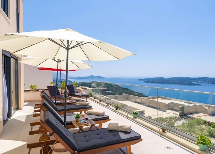 别墅 Horizon Sea Views 杜布罗夫尼克